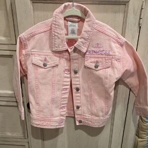 Disney Pink Princess Jean Jacket for Kids